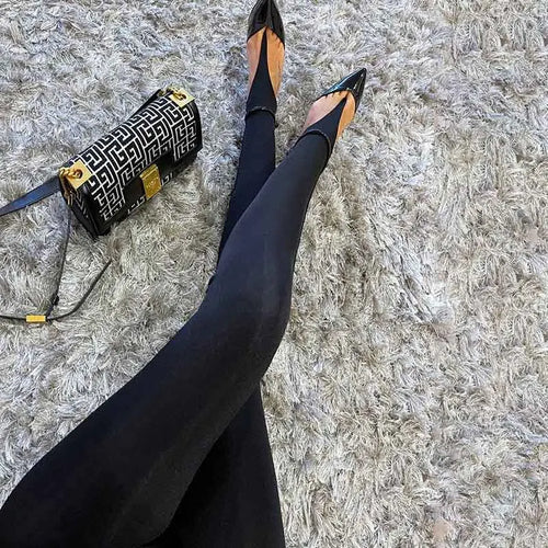 Black High Waisted Skinny Y2K Pants for Women 2026 – Fashion Trousers